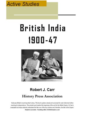 cover image of British India 1900-47